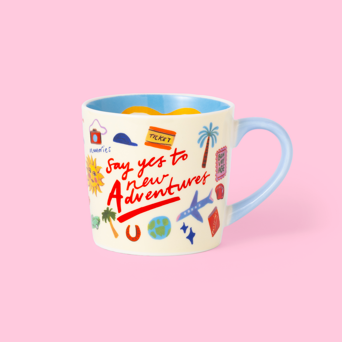 Say Yes to New Adventures Mug